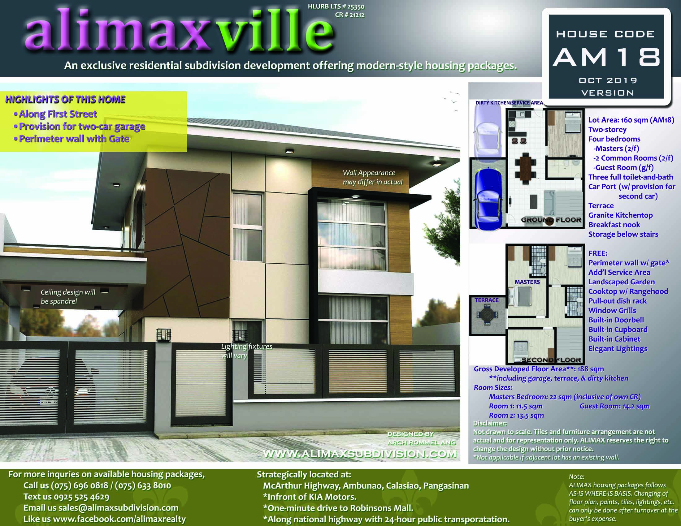 Alimax Modern And Unique Housing In Pangasinan House For Sale