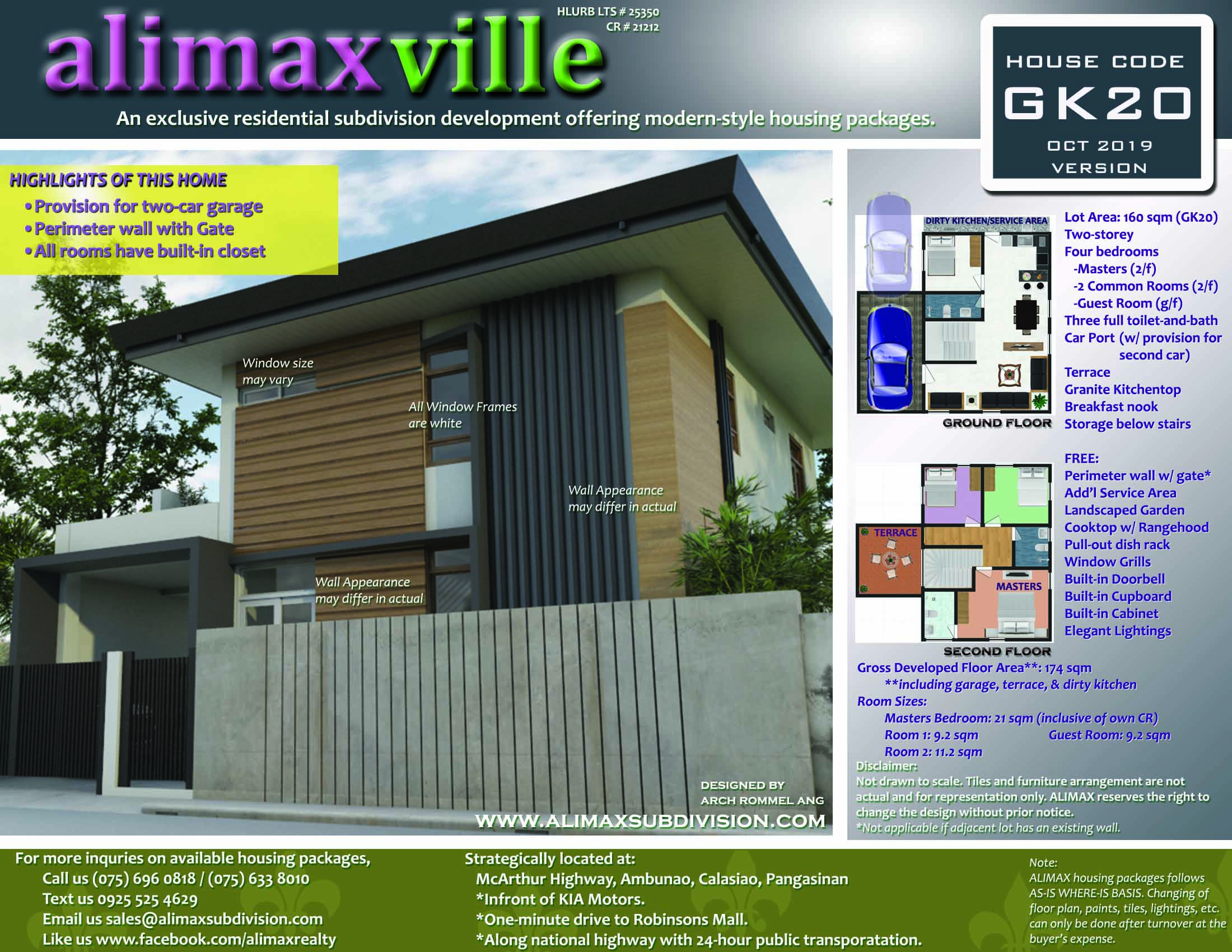 Alimax Modern And Unique Housing In Pangasinan House For Sale